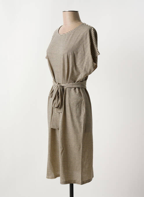 Rochie scurtă bej SELECTED femeie