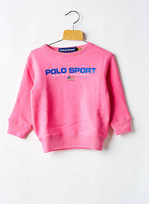 Hanorac guler rotund roz RALPH LAUREN fată