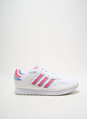 Adidași vârf rotund vârf rotund alb ADIDAS femeie