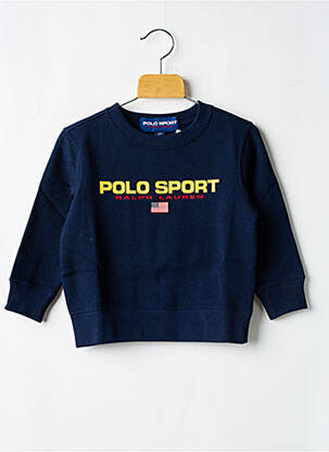 Tricou guler rotund albastru RALPH LAUREN băiat