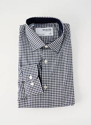 Cămașă cu mâneci lungi albastru SELECTED bărbat