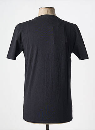 Tricou guler rotund negru SELECTED bărbat