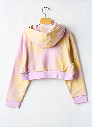 Hanorac cu glugă guler rotund violet ADIDAS fată