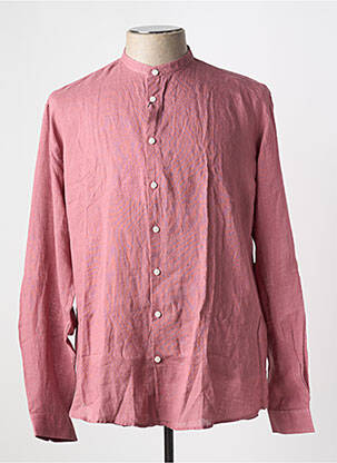 Cămașă cu mâneci lungi roz SELECTED bărbat