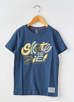Tricou guler rotund albastru NAME IT băiat