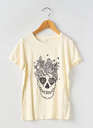 Tricou guler rotund alb NAME IT fată