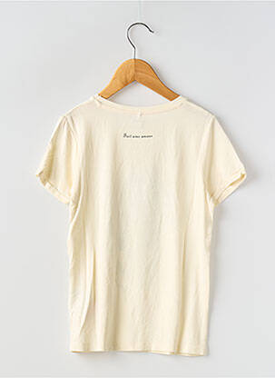 Tricou guler rotund alb NAME IT fată