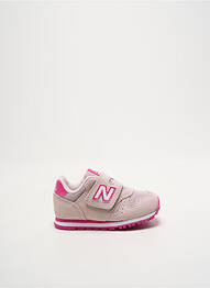 Adidași închidere cu șireturi vârf rotund roz NEW BALANCE fille