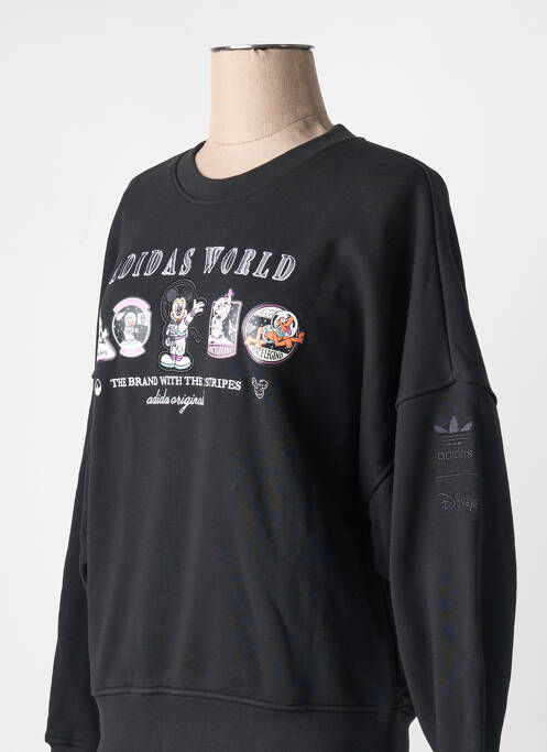 Hanorac negru ADIDAS femeie