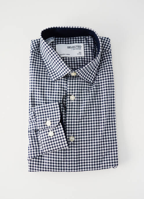 Cămașă cu mâneci lungi albastru SELECTED bărbat