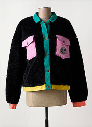 Palton scurt negru WILD femeie