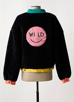 Palton scurt negru WILD femeie