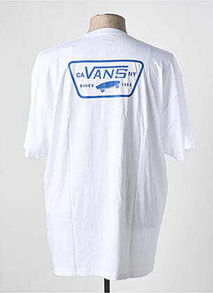 Tricou guler rotund albastru VANS bărbat