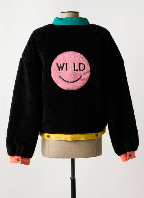 Palton scurt negru WILD femeie