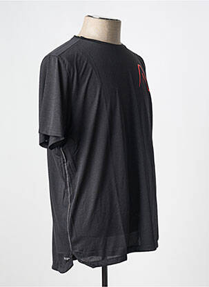 Tricou guler rotund negru NEW BALANCE bărbat