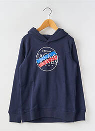 Hanorac cu glugă glugă albastru JACK & JONES garcon