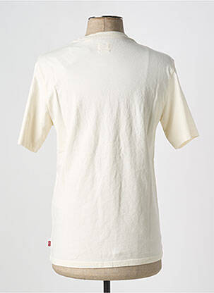 Tricou guler rotund alb LEVI'S bărbat