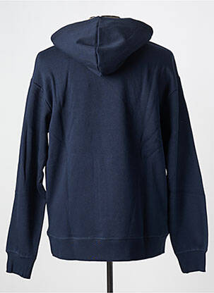 Hanorac cu glugă guler rotund albastru JACK & JONES bărbat