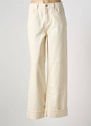 Blugi cu croială largă alb VILA femeie