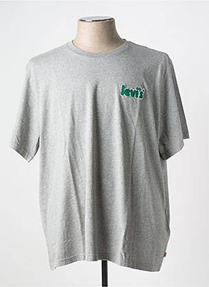 Tricou guler rotund gri LEVI'S bărbat