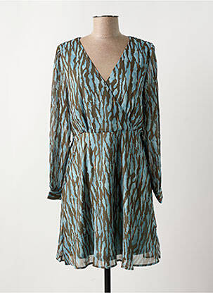 Rochie scurtă maro VILA femeie