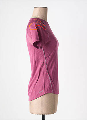 Tricou guler rotund violet NEW BALANCE femeie