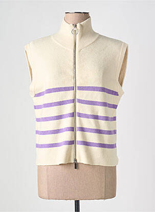 Vestă fără mâneci alb VILA femeie