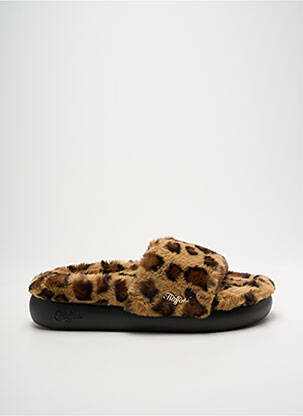 Papuci/pantofi de casă vârf rotund vârf rotund maro BUFFALO femeie