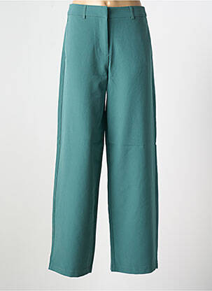 Pantalon drept verde VILA femeie