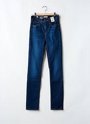 Blugi cu croială dreaptă albastru LEVIS femeie