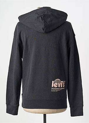 Hanorac cu glugă guler rotund negru LEVI'S bărbat