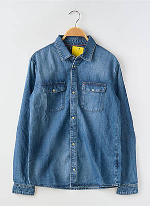 Cămașă cu mâneci lungi albastru TOMMY HILFIGER băiat