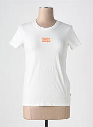 Tricou guler rotund alb LEVI'S femeie