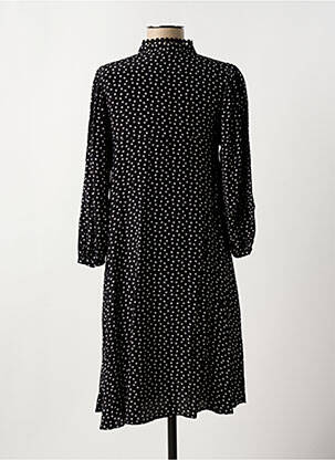 Rochie scurtă guler rotund negru VILA femeie