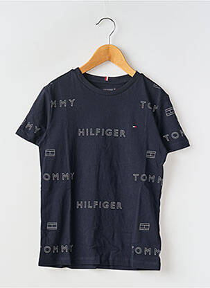 Tricou guler rotund albastru TOMMY HILFIGER băiat