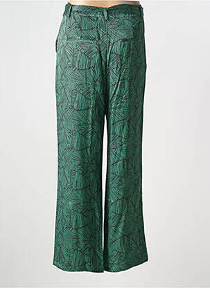Pantalon drept verde VILA femeie