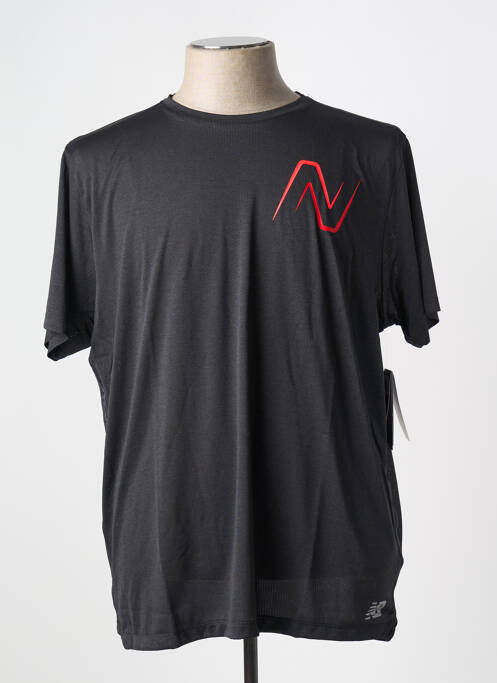 Tricou negru NEW BALANCE bărbat