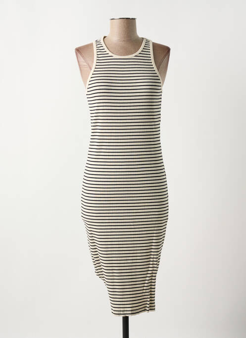 Rochie scurtă bej VILA femeie