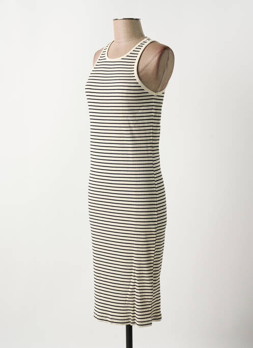 Rochie scurtă bej VILA femeie