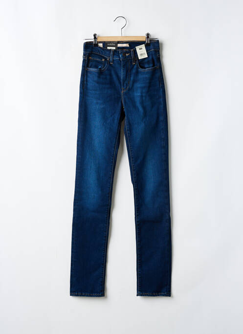 Blugi cu croială dreaptă albastru LEVIS femeie