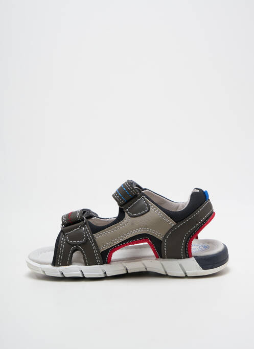 Sandale/Pantofi decupați gri BOPY băiat