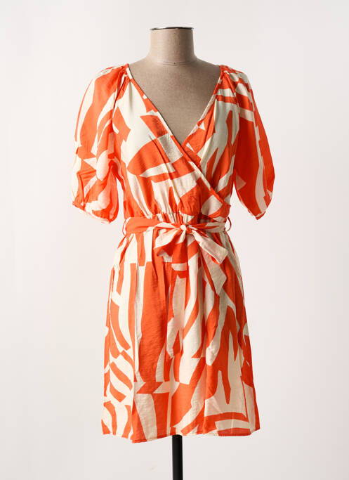 Rochie scurtă bej VILA femeie