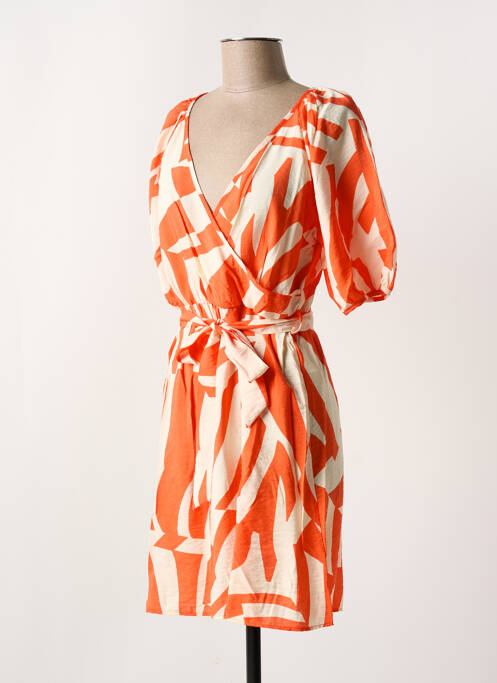 Rochie scurtă bej VILA femeie