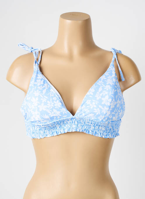 Sutien de costum de baie albastru PIECES femeie