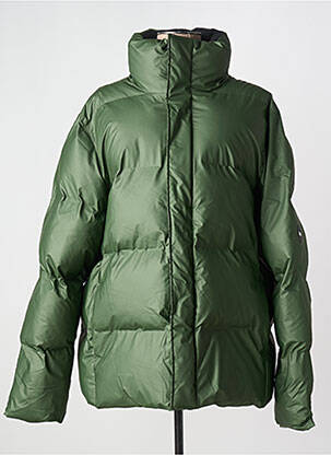 Geacă matlasată verde RAINS femeie