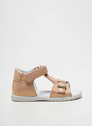 Sandale/Pantofi decupați bej BOPY fată