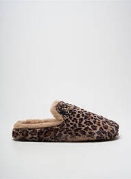 Papuci/pantofi de casă vârf rotund vârf rotund maro GEORGIA ROSE femme