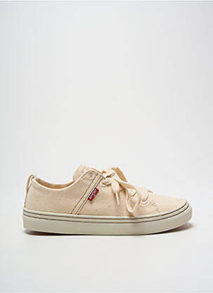 Adidași vârf rotund vârf rotund bej LEVI'S femeie