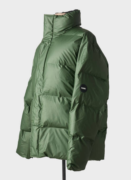 Geacă matlasată verde RAINS femeie