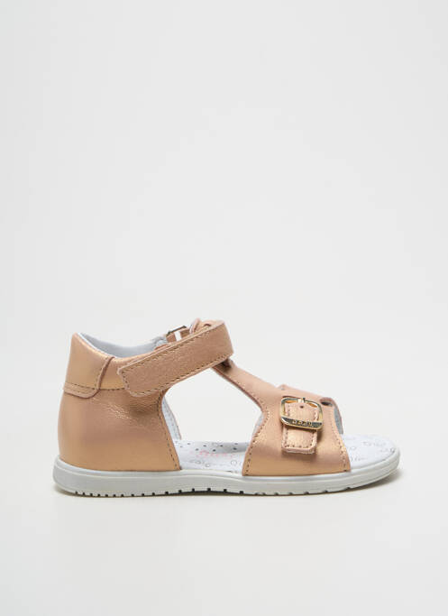 Sandale/Pantofi decupați bej BOPY fată